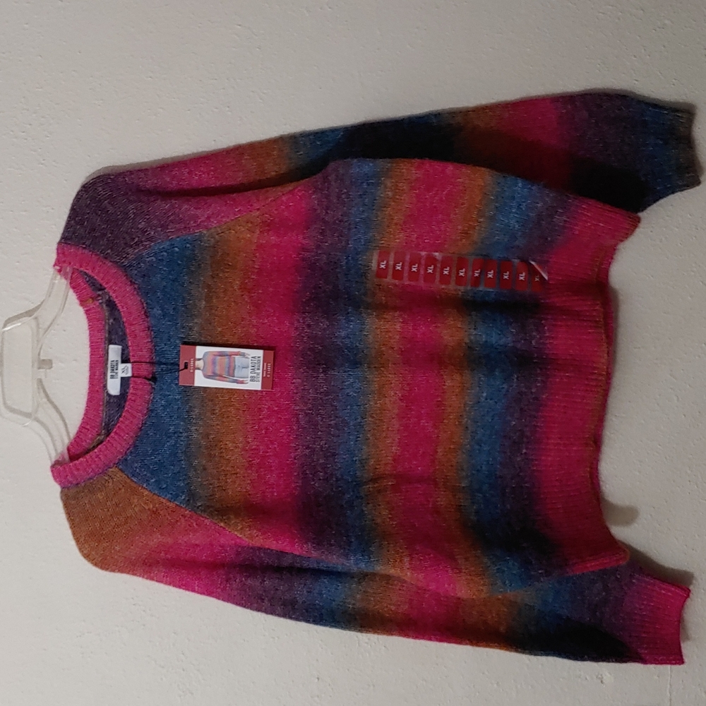 BB Dakota Steve Madden Women's Size X Large Ombre Sweater NWT